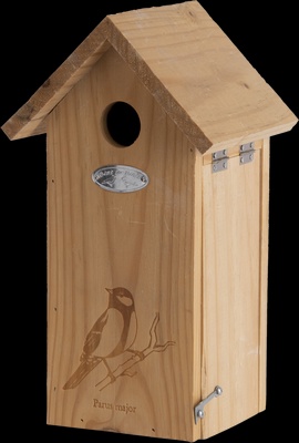 Pajarera Silueta de Carbonero Comun